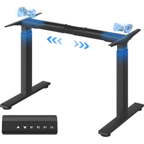 Cadre de Bureau Assis Debout Électrique, Double Moteur (1/5)