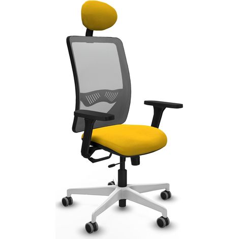 Chaise de bureau piqueras y crespo Zulema gris mousse 50 mm (1/2)
