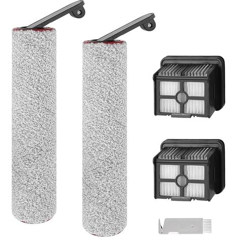 Accessori per aspirapolvere Dreame H12 Pro/ H12 Dual/ G10 Pro, ricambi: 2 spazzole a rullo, 2 filtri HEPA, 1 spazzola per la pulizia (1/5)