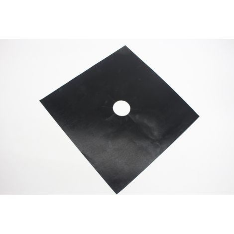 4PCS Nettoyants de couvercle de la doublure de protection réutilisable antiadhésifs (noir) (1/5)