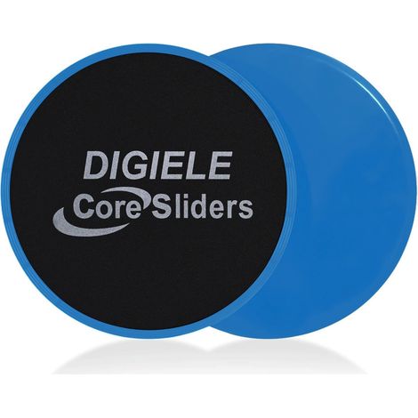 Disque de Glisse, Core Sliders Fitness Disques Glisseurs pour Tapis et Planchers de Bois Franc, Gliding Discs Équipement d'exercice pour Yoga, Pilates, Crossfit, Gym (1/5)