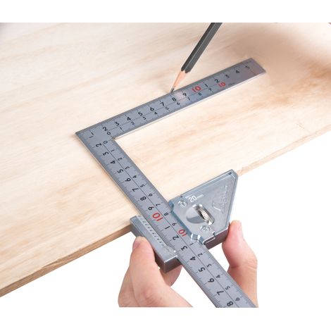 Equerre de menuisier 30x15 cm Shinwa 12486 (1/3)
