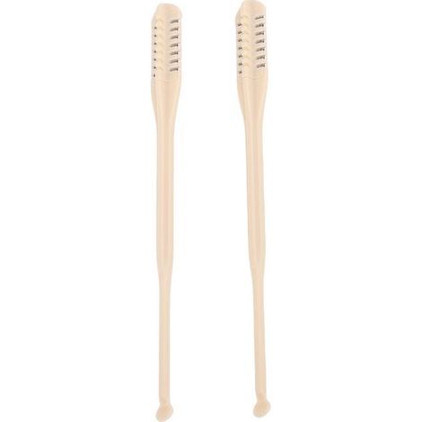 BelleRise – 10-teiliges 2-in-1 Nasenhaartrimmer-Set – 360° drehbar + Ohrreiniger – Reise-Set (1/5)