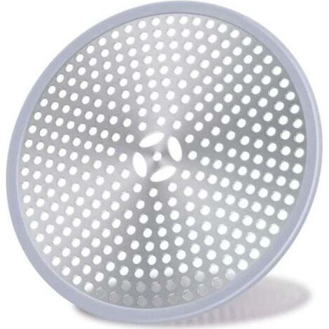 Lntyq Drain de Douche, Filtre de Cheveux, Filtre pour bonde de Douche, Grille Douche Anti Cheveux, Couverture de Drain Filtre à Évier, Attrape-Cheveux Douche Drain - Acier Inoxydable Argent e (1/5)