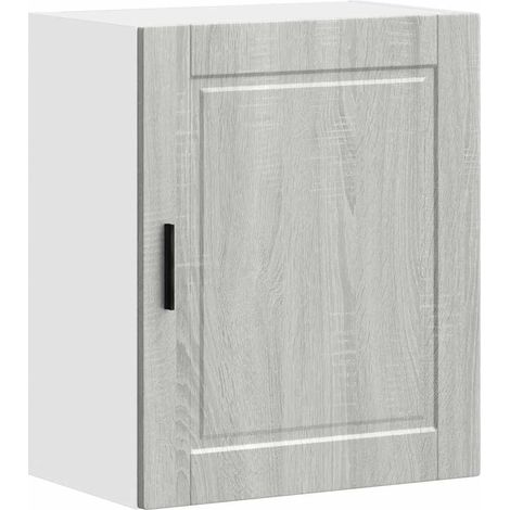 Maison Exclusive - Armario de pared de cocina Porto gris sonoma m