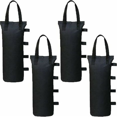 4 Pack Gazebo Weights for Gazebos and Arbors, Sand Weight Bags for Legs, Shade Tent, Parasol. (1/5)