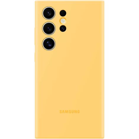 Samsung Silicone Case EF-PS928 für Galaxy S24 Ultra Yellow (1/3)