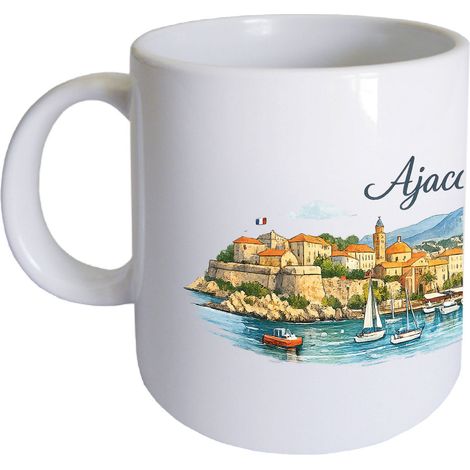 Mug en céramique Ajaccio 35 cl CBKréation
