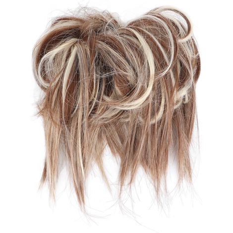 Messy Bun Haarteil mit verstellbarem Gummiband für Damen und Mädchen Q17-13H613 (1/5)