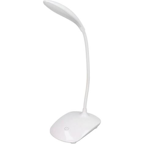 LED-Schreibtischlampe, USB-wiederaufladbar, Touch-Steuerung, 3 Beleuchtungsmodi, verstellbarer Winkel.