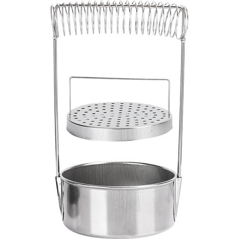 Pinceau nettoyant non couvert en acier inoxydable pour peinture à l'huile, porte-stylo de lavage droit, baril de nettoyage (1/5)