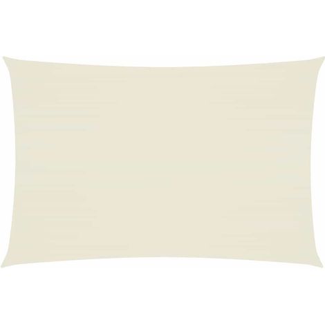 Maison Exclusive - Toldo de vela rectangular tela Oxford color cr (1/5)