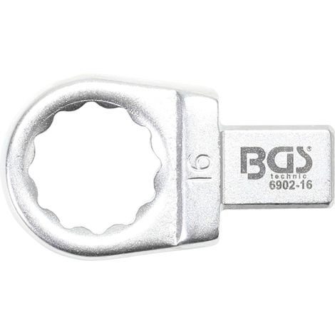 BGS chiave ad anello innesto 16 mm attacco 9 x 12 mm - 6902-16 (1/4)