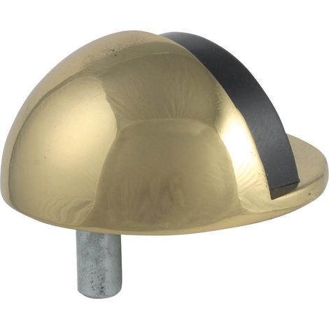 IBFM PARACOLPO FERMAPORTE MEZZA LUNA Ø 45X25 mm. col. Ottone lucido