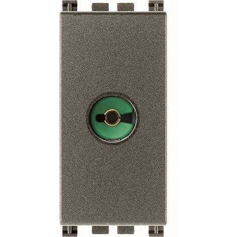 VIMAR - 19313.M Presa TV semplice 40-862MHz Metal