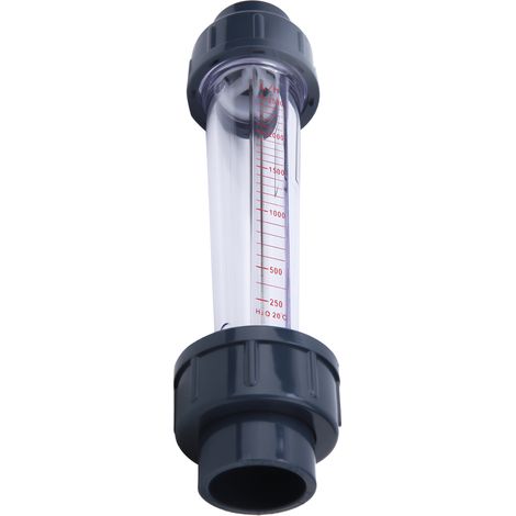 Débitmètre de liquide LZS-25(D) 2502500 L/h, en plastique ABS, haute précision (1/5)