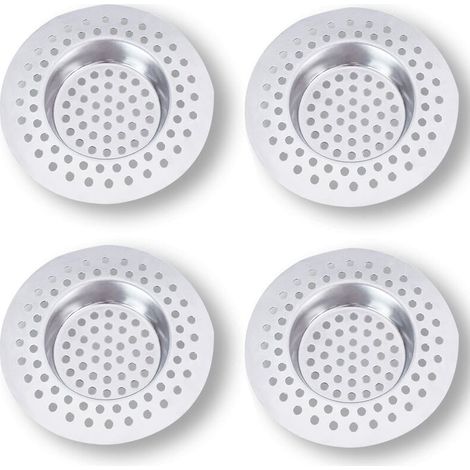YMYNY 3-teiliges Küchenspülensieb-Set aus Edelstahl