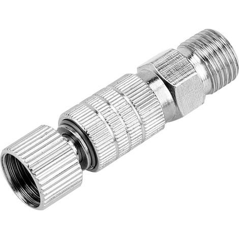 Déconnecter l'adaptateur de couplage pour aérographe tuyau d'air ensemble de raccords rapides 1/8 ''pièce de raccords (1/5)