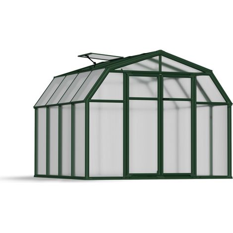 Canopia Hobby Gardener Invernadero De Jardín Policarbonato Dople Capa 266X266X208 cm Verde (1/5)