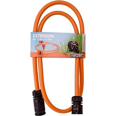 manguera de jardín claber 1.5 m flexible anti algas