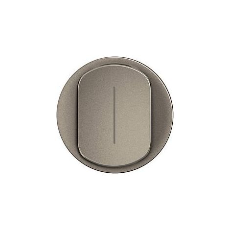 Legrand CT0007 Céliane Two-Way Switch with Indicator Light Trim - Titanium