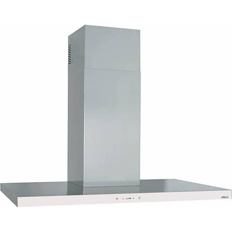cappe da incasso elleci Leaf Box 90 cm Keratek Plus 96 Bianco White Assoluto KKL90096VST (1/2)