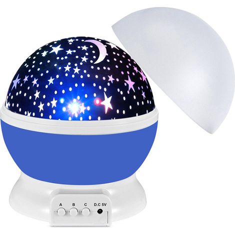 Lampe Ciel Étoilé Magnifique Veilleuse Colorée pour Chambre Projecteur Ciel Étoilé Créatif Lampe d'Ambiance Romantique et Inspirante (1/5)