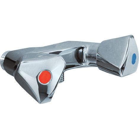 Wandarmatur Dusche 110 mm-Kopf mit Ventil - PRESTO - 70654 (1/2)