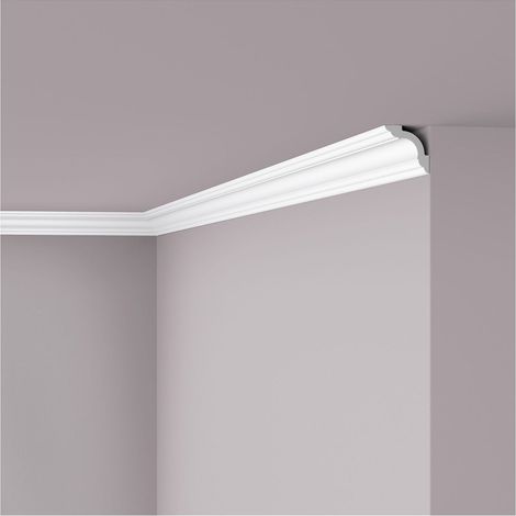 Moulure de plafond Polystyrène HD Noël & Marquet 52 x 52 x 2000 - WT5 WALLSTYL - 1 pièce (1/5)