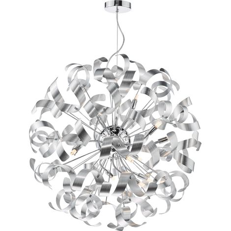 Dar Swash Suspension Swash en chrome poli avec rubans en aluminium (1/4)