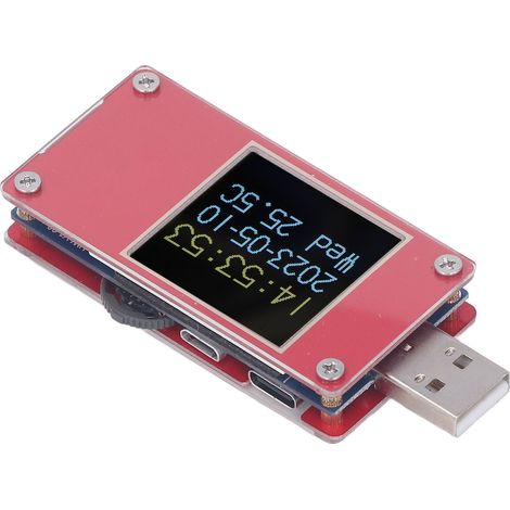 KT001 USB PD-Tester aus Edelstahl, Schnelllade-Leistungsprüfer, MFi-Tester, PD-Trigger-Voltmeter für Handys und Powerbanks (1/5)
