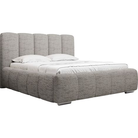Cama TrendyNest Alceus I, Abriamo 07, Doble, 140x200, Tapiz, Somieres, 160x222x112cm (1/5)