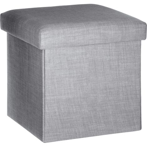 Pouf coffre pliant TOMAZ (1/3)