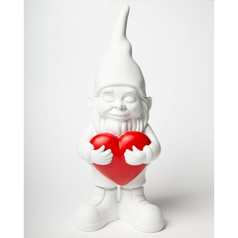 Estatuilla - BLOGO DESIGN - Nani - 29 cm - Blanco - Polirresina