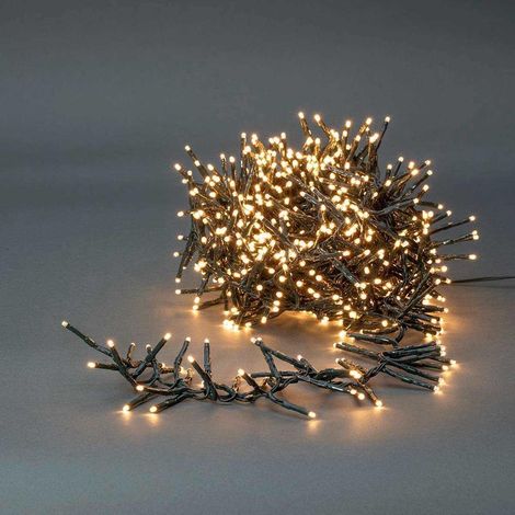 Nedis Guirnalda luminosa Navidad 5,6 m Verde 768 LED