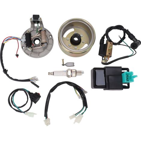 Kit de faisceau de bobine d'allumage, fil CDI à haute efficacité, remplacement pour Lifan 110cc 125cc Pit Bike SSR Coolster (1/5)