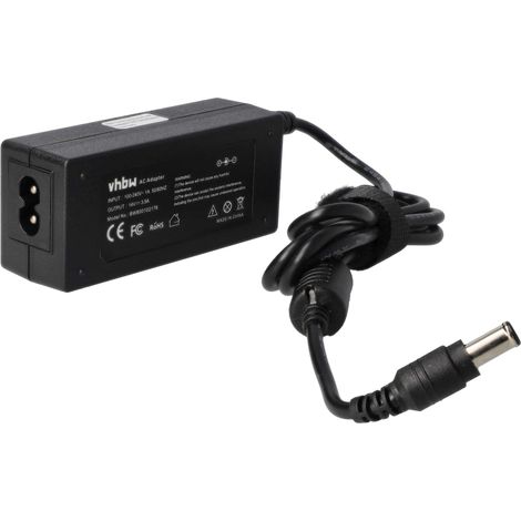 vhbw Netzteil kompatibel mit Samsung SyncMaster EVI-D70P, SM152B, EVI-D70, SM150MP, DRX-530UL, SM1501MP, D-VE7000S, LTN1565, LTM1555 Monitor - 17,8 cm (1/5)