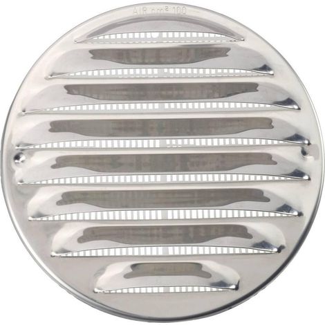 Wallair N31835 griglia di ventilazione in acciaio inox 13,2 cm