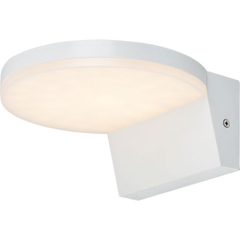 Applique ext. blanche ronde LED 9W CCT IP54 Batida (1/5)