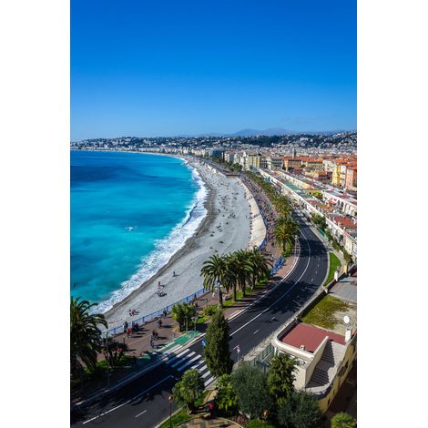 Tableau sur toile Cannes 45x65 cm - Impression sur Toile Murale Décorative - Image imprimée en HD sur Toile - Toile sur Châssis en Bois FSC - Fabriqué en France (1/4)