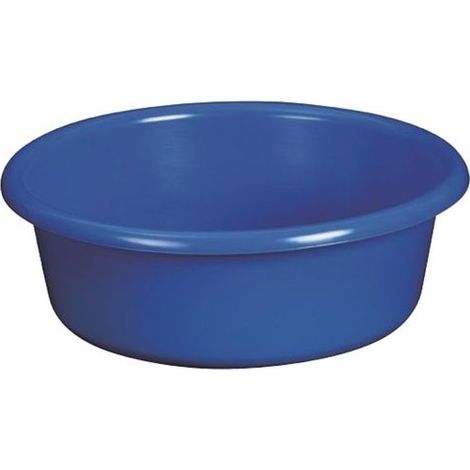 ALUMINIUM ET PLASTIQ CUVETTE RONDE 5L Ø32X11CM BLEU RIVCRD32B (1/2)