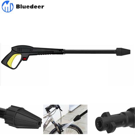 VURAHOME - Pistolet à eau haute pression avec lance à jet variable et lance rotative, compatible avec les nettoyeurs haute pression Lavor (1/4)