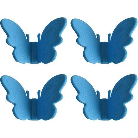 Oven Gloves - Noname - Butterfly - Silicone - Heat Resistant - Set of 4 (1/5)