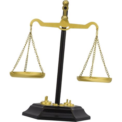 coration M tal Balance quilibre Sculptural Ornement Bureau (1/5)