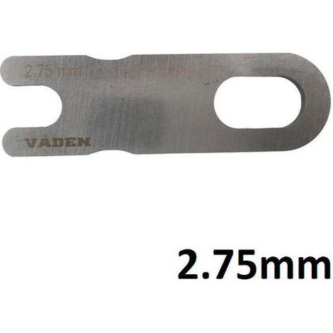 Lame de réglage d'entretoise d'injecteur Volvo 2,75 mm VAD130005016 (1/4)