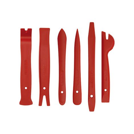 Yato YT-0837 herramienta para reparación de carrocería de coche Herramienta para desmontaje de tapicería Rojo 6 pieza(s)