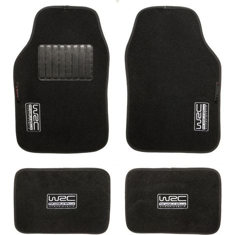 4 Tappeti Moquette Neri - Wrc (1/5)