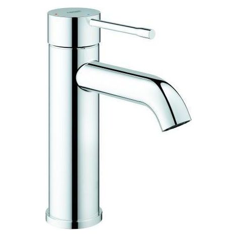 Grohe Essence Waschtischarmatur 23797001 S-Size, chrom, mit Push-open Ablaufgarnitur