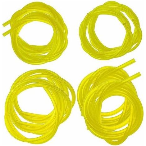 – Durites essence 9.6 m – Lot de 2 tuyaux 1.2 m – Tailles 2mm×3.5mm, 2.5mm×5mm, 3mm×5mm, 3mm×6mm – Pour débroussailleuses et trononneuses (1/5)