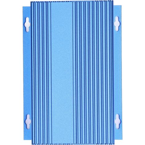 Boîte de jonction électrique étanche en aluminium, type split, pour bricolage, bleue, 61 x 147 x 200 mm (1/5)